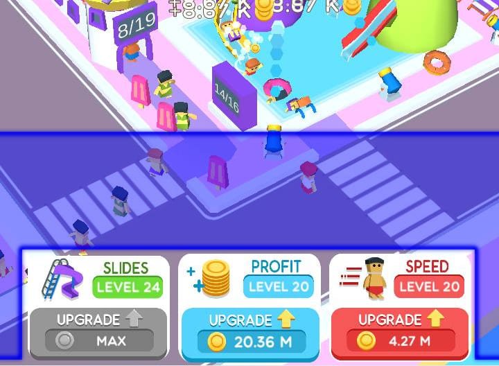 Aqua Park Tycoonの加速