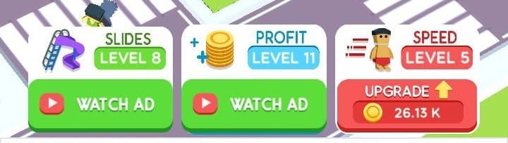 Aqua Park Tycoonのアップグレード1