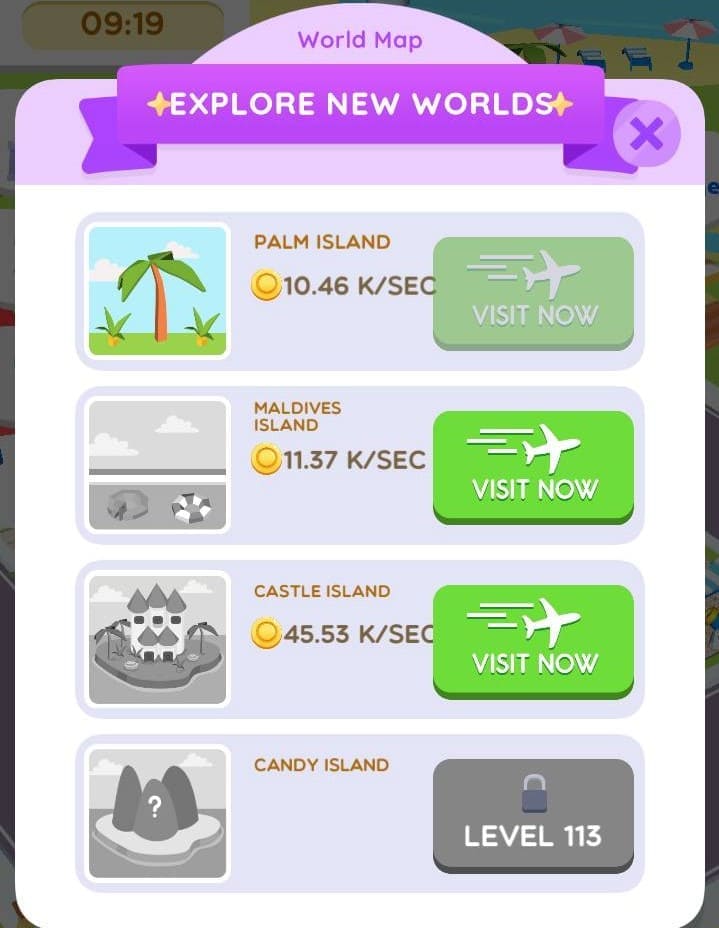 Aqua Park Tycoonのマップ変更