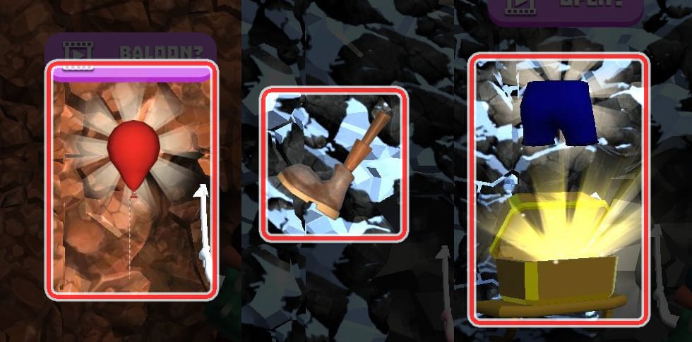 CLIMB THE MOUNTAINのフィールドアイテム