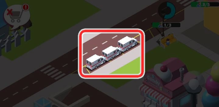 Idle Fantasy Town Tycoonの現金輸送車