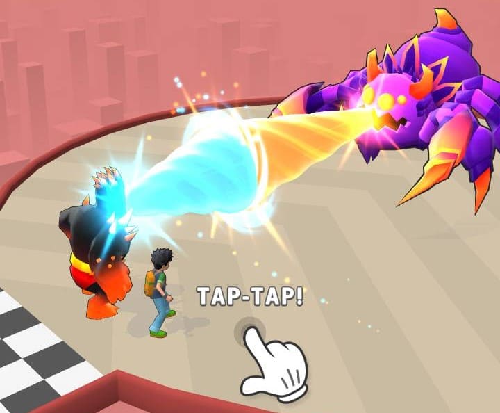 モンスター分隊ラッシュのBOSS戦