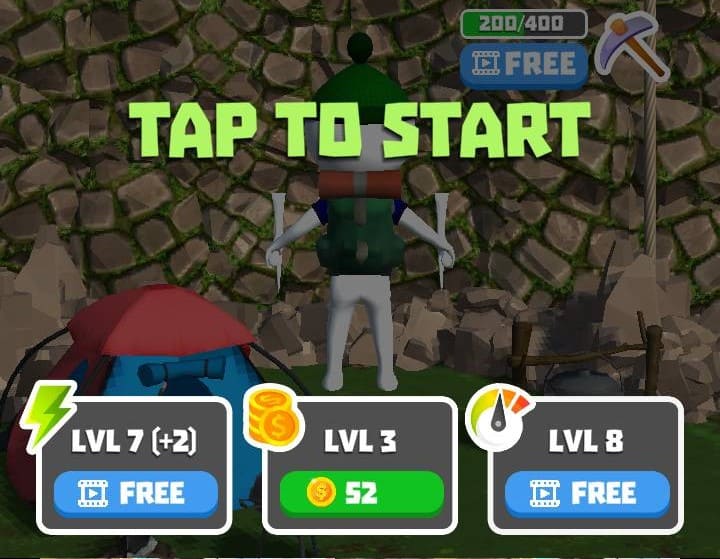 CLIMB THE MOUNTAINのアップグレード