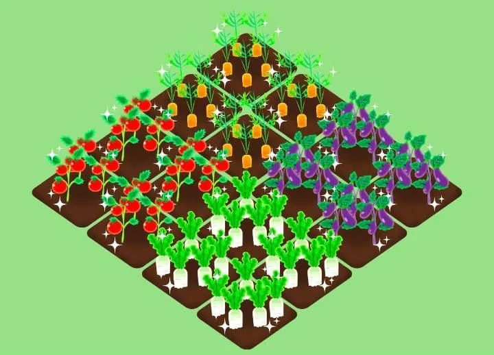 点つなぎギフトくじの畑