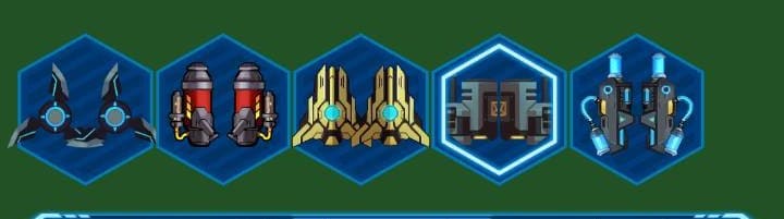 Virus Invadersの武器