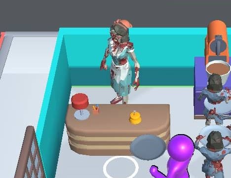 Zombie Restaurant Tycoonのウェイター雇用