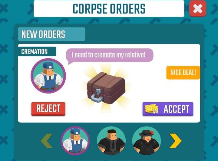 Mortician Incの遺骨渡し