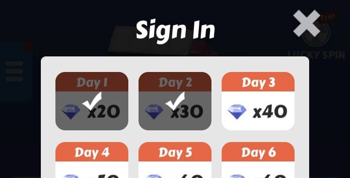 Sky Racing Merge idle car-ログイン報酬