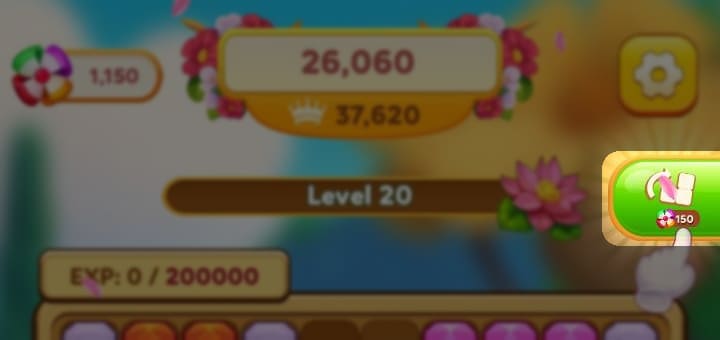 Blossom Block Blast - ピース回転