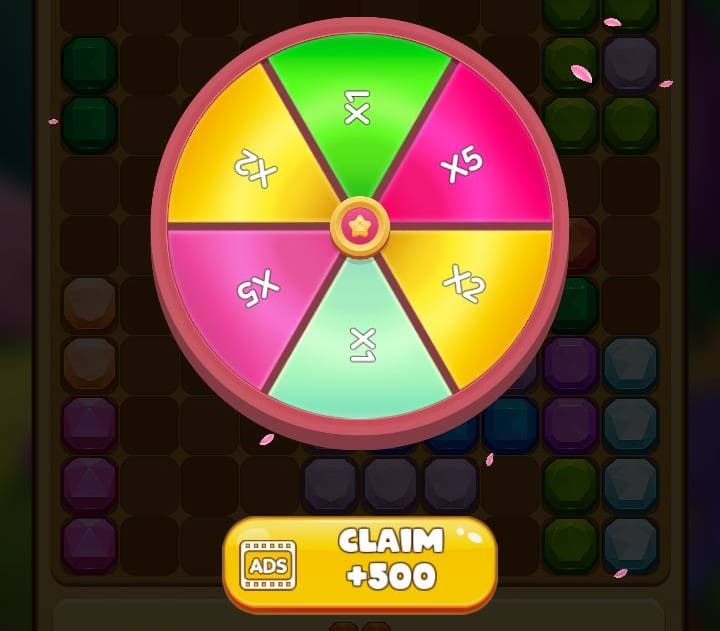 Blossom Block Blast - ルーレット