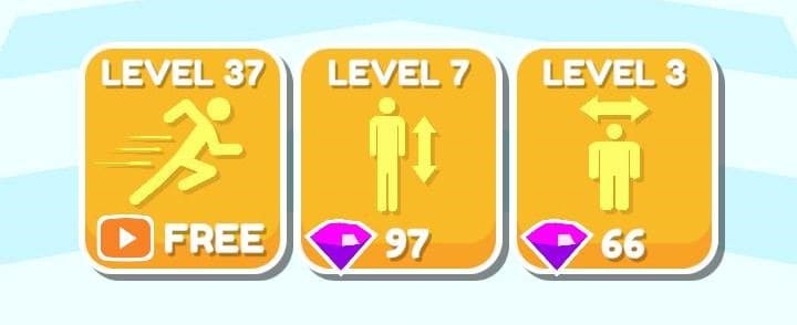 Tall Man Run-アップグレード