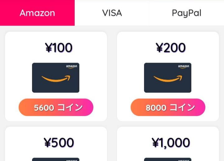 MONEY CASH - 換金先と値段