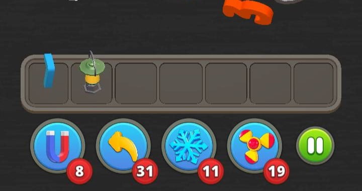 Toy Triple - 3D Match Game-試合中のブースター