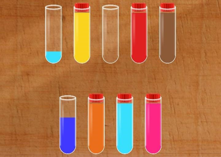 Water sort - IQ Puzzle-バグ