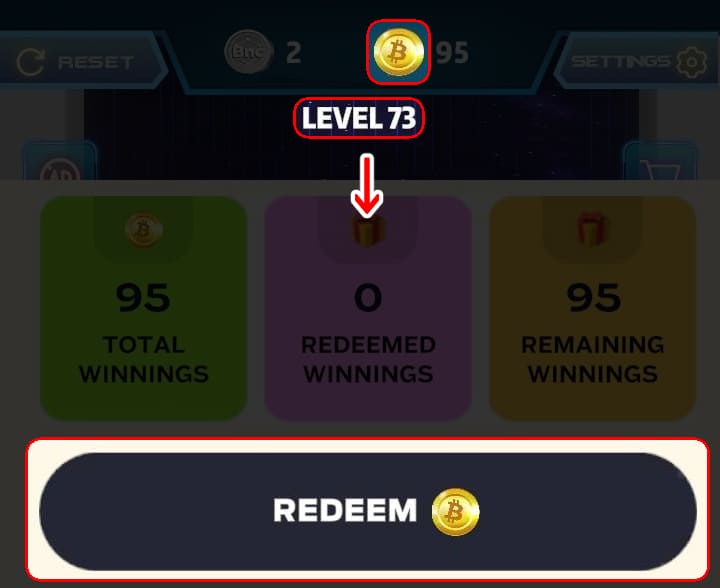 Bits N Cash-換金方法